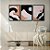 Kit 3 Quadros Decorativos Montanha Com Uma Lua No Céu Ondas Abstrato Moderno - Imagem 8