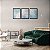 Kit 3 Quadros Decorativos Linha Flutuante Fundo De Nuvens - Imagem 10