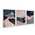 Kit 3 Quadros Decorativos Paisagem Montanhas E Lua Moderno - Imagem 2
