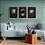 Kit 3 Quadros Decorativos Circulos Mármorizados Detalhes Em Ouro Preto E Branco Morderno - Imagem 8