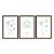 Kit 3 Quadros Decorativos Corações Estrelas Arco-Íris Tons Pasteis - Imagem 5