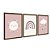 Kit 3 Quadros Decorativos Desenho Um Arco Sol Nuvem Infantil Tons Pastéis - Imagem 6