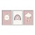 Kit 3 Quadros Decorativos Desenho Um Arco Sol Nuvem Infantil Tons Pastéis - Imagem 1