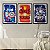 Kit 3 Quadros Decorativos Posters Frases Marcantes Heróis - Imagem 9