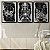 Kit 3 Quadros Decorativos Personagens Estilizados Star Wars Preto E Branco - Imagem 7