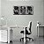 Kit 3 Quadros Decorativos Personagens Estilizados Star Wars Preto E Branco - Imagem 10