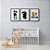 Kit 3 Quadros Decorativos Dinossauro Cartoon Sorrindo Infantil Frase Seja Dinossauro - Imagem 10