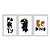 Kit 3 Quadros Decorativos Dinossauro Cartoon Sorrindo Infantil Frase Seja Dinossauro - Imagem 1