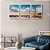 Kit 3 Quadros Decorativos Paisagem Cidade Roda Gigante Ao Fundo - Imagem 7