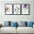 Kit 3 Quadros Decorativos Folhas Coloridas Moderno Sobrepondo Uma A Outra Moderno - Imagem 9