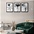 Kit 3 Quadros Decorativos Fotografia Preto E Branco Flores e Suas Folhas - Imagem 9