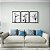 Kit 3 Quadros Decorativos Flores Preto E Branco Abstrato Moderno - Imagem 8