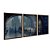Kit 3 Quadros Decorativos Homem Debaixo De Uma Ponte No Meio Do Nevoeiro - Imagem 6
