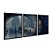 Kit 3 Quadros Decorativos Homem Debaixo De Uma Ponte No Meio Do Nevoeiro - Imagem 4