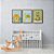 Kit 3 Quadros Decorativos Desenho Tartaruga Leão Girafa Infatil Bebê - Imagem 10