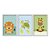 Kit 3 Quadros Decorativos Desenho Tartaruga Leão Girafa Infatil Bebê - Imagem 1