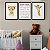 Kit 3 Quadros Decorativos Desenho Bebê Leoa Girafa Frase Seja Forte, Corajosa Infantil - Imagem 7