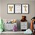Kit 3 Quadros Decorativos Desenho Bebê Leoa Girafa Frase Seja Forte, Corajosa Infantil - Imagem 8
