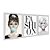 Kit 3 Quadros Decorativos Fashion Em Preto E Branco Mulhres Bolha De Chiclete - Imagem 2