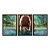 Kit 3 Quadros Decorativos Buck Faca Na Boca Diante De Uma Boca Gigante Infantil - Imagem 5