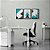 Kit 3 Quadros Decorativos Triângulos Textura de Papel Verde e Preto Morderno - Imagem 8
