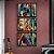 Kit 3 Quadros Decorativos Efeito Pintura De Uma Mulher Com Cocar E Penas Na Cabeça - Imagem 9