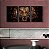 Kit 3 Quadros Decorativos Efeito Pintura Tigre Rugindo Fundo Preto - Imagem 9