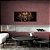 Kit 3 Quadros Decorativos Efeito Pintura Tigre Rugindo Fundo Preto - Imagem 10