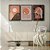 Kit 3 Quadros Decorativos Abstrato Lua Sol No Horizonte Tons de Marrom - Imagem 10