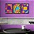 Kit 3 Quadros Decorativos PopArt Figuras Abstratas Coloridas Com Muitas Formas - Imagem 9