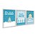 Kit 3 Quadros Decorativos Frases Para Bebê Azul Infantil Desenhos - Imagem 2