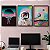 Kit 3 Quadros Decorativos Astronauta Em Traje Espacial Com Planetas Ao Fundo - Imagem 9