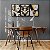 Kit 3 Quadros Decorativos Ladrilhos De Mármore Dourados Brancos E Pretos - Imagem 10