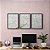 Kit 3 Quadros Decorativos Árvore Com Flores Brancas Com Pérolas Douradas - Imagem 10