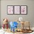 Kit 3 Quadros Decorativos Unicórnio Tocando Violino Fundo Rosa Infantil - Imagem 10