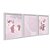 Kit 3 Quadros Decorativos Unicórnio Tocando Violino Fundo Rosa Infantil - Imagem 2