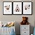 Kit 3 Quadros Decorativos Desenho de Nuvens Indiginas Infantil Bebê - Imagem 9