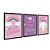 Kit 3 Quadros Decorativos Fundo Roxo Desenhos Estrela Arco Íris Núvem Frases Bebê - Imagem 4
