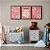 Kit 3 Quadros Decorativos Floral Menina Frases Para Bebê Fundo Rosa - Imagem 10