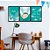 Kit 3 Quadros Decorativos Nuvens Céu Menino Frases Para Bebê Fundo Turquesa - Imagem 7