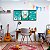 Kit 3 Quadros Decorativos Nuvens Céu Menino Frases Para Bebê Fundo Turquesa - Imagem 8