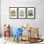 Kit 3 Quadros Decorativos Desenho Infantil Leão Girafa e Macaco - Imagem 8
