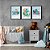 Kit 3 Quadros Decorativos Desenho Infantil Animais em veiculos Fundo Céu Azul - Imagem 8