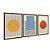 Kit 3 Quadros Decorativos Formas Geométricas E listras Horizontais Pretas Abstrato Moderno - Imagem 6