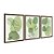 Kit 3 Quadros Decorativos Fomas Verdes Variadas E Plantas Abstrato Moderno - Imagem 6
