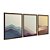 Kit 3 Quadros Decorativos Montanhas Coloridas Ceú Em Ondas Japonêsas - Imagem 6