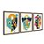 Kit 3 Quadros Decorativos Faces Estilizadas Cubismo Coloriso - Imagem 6