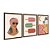 Kit 3 Quadros Decorativos Mulher Praia Sorvete Boho Minimalista - Imagem 6
