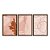 Kit 3 Quadros Decorativos Desenhos Abstratos Boho Plantas Riscos - Imagem 5