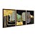 Kit 3 Quadros Decorativos Efeito Decopagem Abstrata Colorida - Imagem 6